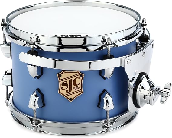 SJC Custom Drums Tour Series Rack Tom - 7 x 10 inch - Lavender Ash - Sweetwater Exclusive
