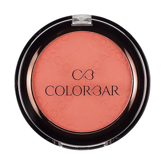Colorbar Cheekillusion Blush - Lightweight and Silky Powder Blush - Long-lasting and Smudge-proof - Buildable Color - 009 Coral Craving - 0.14 oz