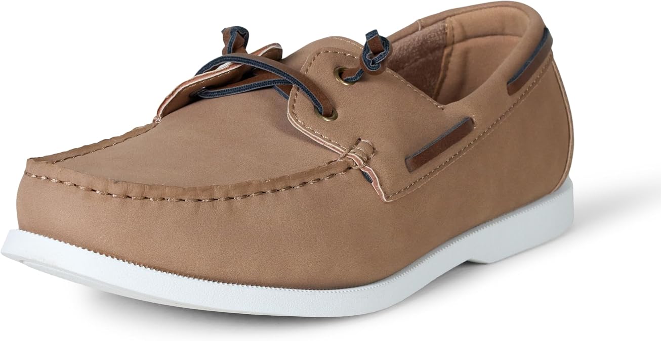 Amazon Essentials Men's Slip-On Boat Deck Shoes with Ventilation