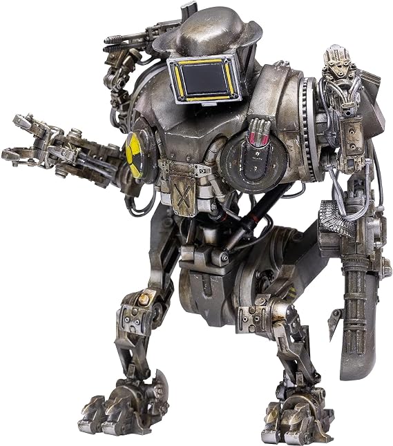 Hiya Toys Robocop 2: Battle Damaged RoboCain 1:18 Scale Action Figure Multicolor EMR0093