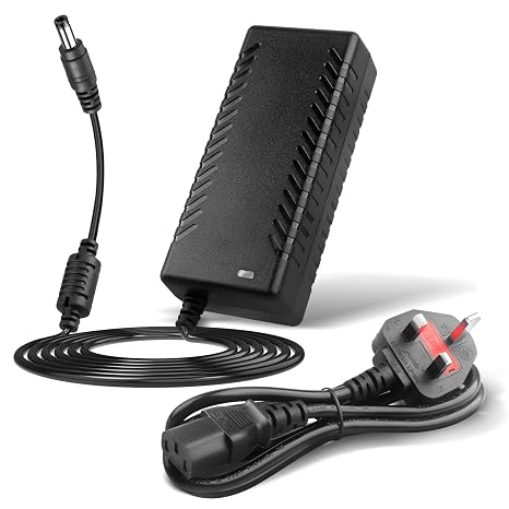 24V Power Supply Charger Compatible with FUJITSU Logitech Racing Wheel Xbox