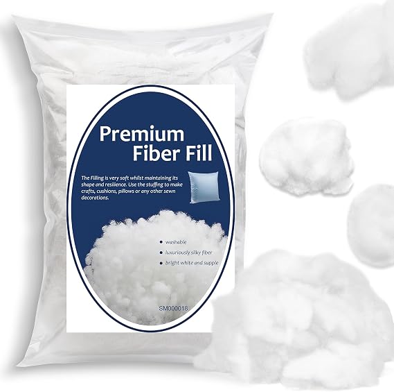 Bupete 3.5oz/100g Stuffing for Stuffed Animals, (1.8oz~4.18lb) Stuffing for Crafts Clouds, Polyfill Stuffings for Crochet Animals, Poly Filling Stuffing Fluff Stuffings Fill Fiber for Crafts