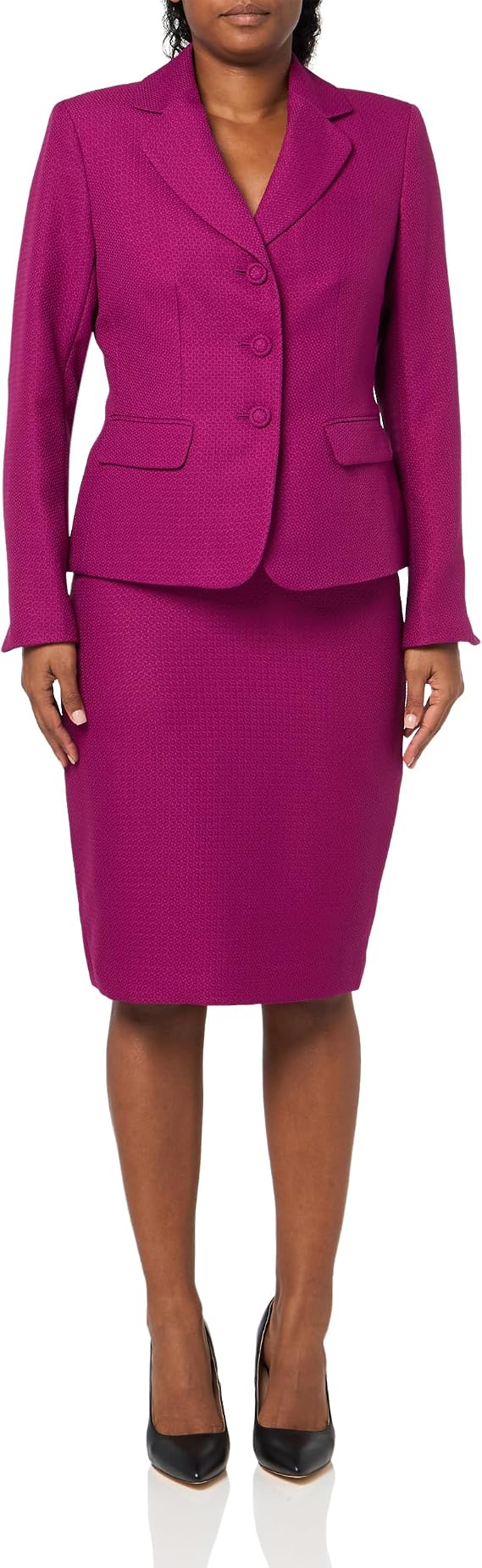 Le Suit Women's Jacket/Skirt Suit