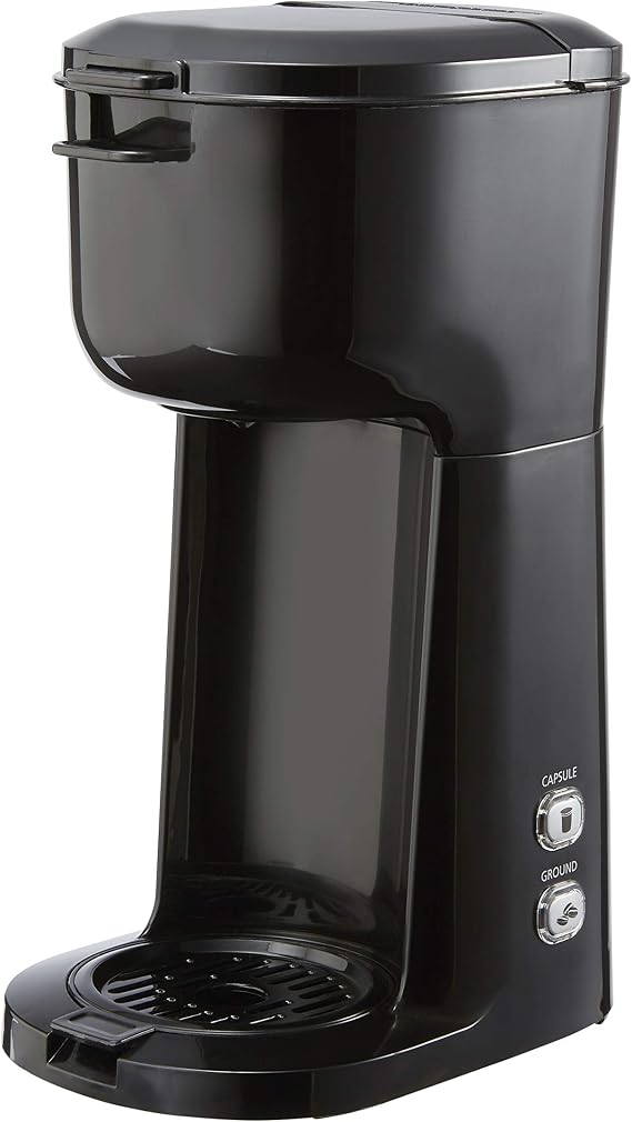 Deahun Mainstays Single Serve Dual Brew Coffee, Black
