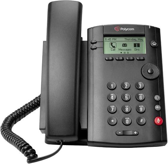 Polycom VVX 101 Business 1-Line PoE IP Media Phone