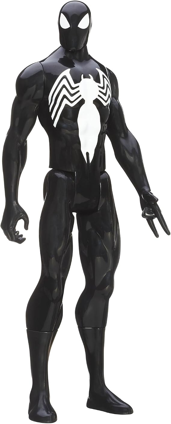 yescool marvels-ultimate Titan Hero Series Black Suit Figure - 12 Inch