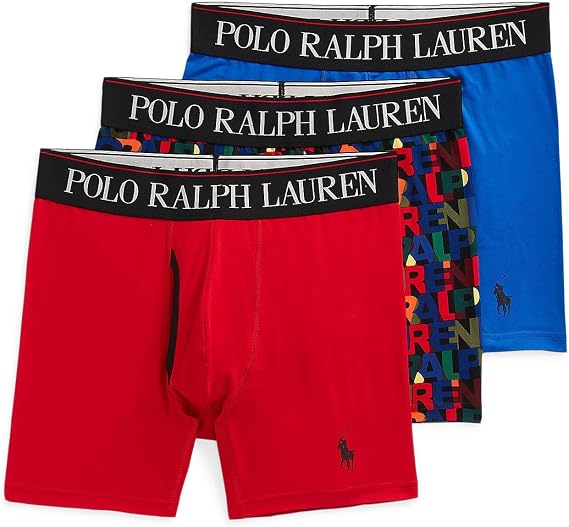 POLO RALPH LAUREN 3 Pack Microfiber Boxer Brief
