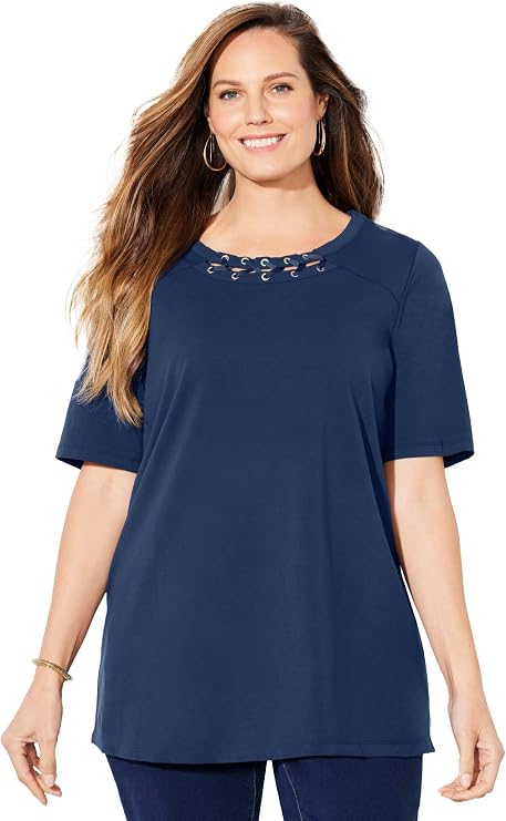 Catherines Suprema Studio Grommet Stud Top