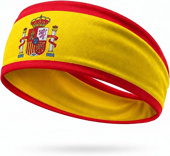 COUVER Unisex National Flag Elastic Sports Headband