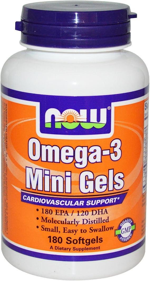 Omega-3 Mini Gels 180 Softgels