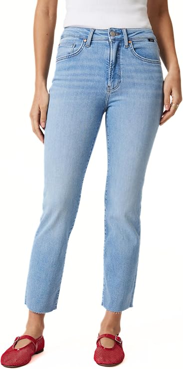 Mavi Women's Viola High Rise Straight Leg Jeans