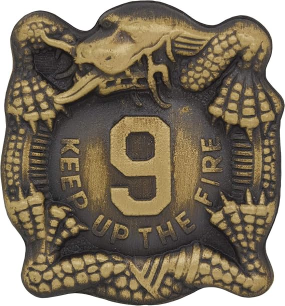 9th Infantry Unit Crest (Keep Up The Fire)