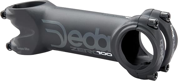Deda Elementi Unisex's Zero 100 Carbon Fibre Stem, Black, 140mm, Road Bike