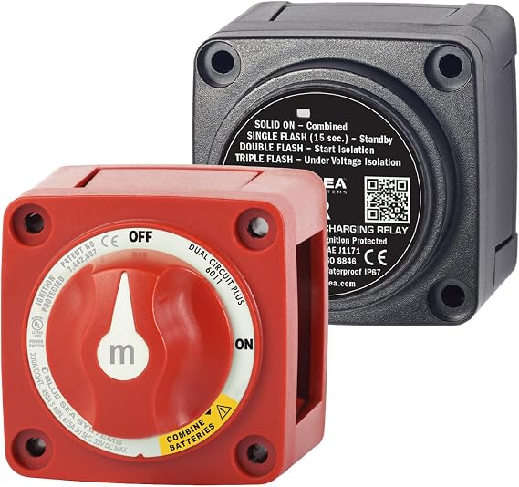 Blue Sea Systems Mini Add-A-Battery Kit, 65A