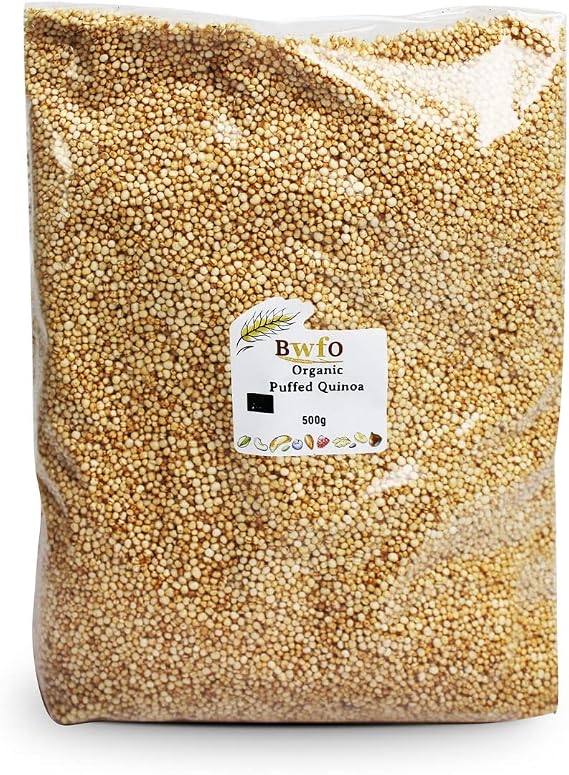 Organic Puffed Quinoa 500g (BWFO)