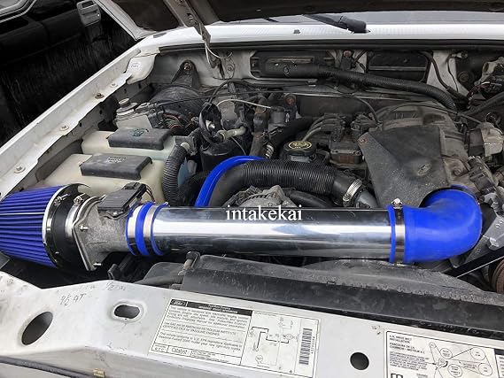 INTAKEKAI Performance Air Intake (Compatible with 1995-2000 FORD EXPLORER/RANGER/MAZDA B4000 4.0L OHV V6 MODELS) (BLUE)