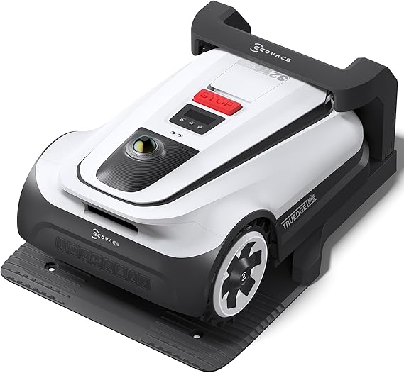 ECOVACS Goat A3000 LiDAR Robot Lawn Mower, Dual-LiDAR Navigation,Suitable for 3/4 Acre, 13 Cutting Width, 45min Fast Charging, Precise Edge Mowing, Smart Lawn Mower for Large Garden