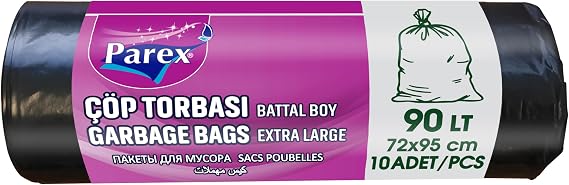 PAREX Parex Professional Garbage Bag Battal Boy 10 Pack