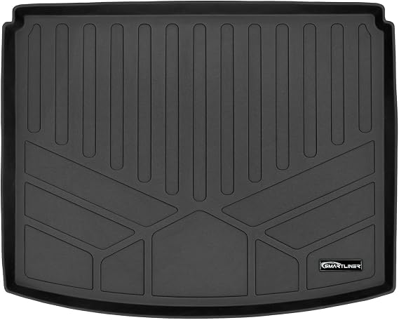 SMARTLINER All Weather Custom Fit Cargo Trunk Liner in Lower Position Black for 2021 Kia Seltos