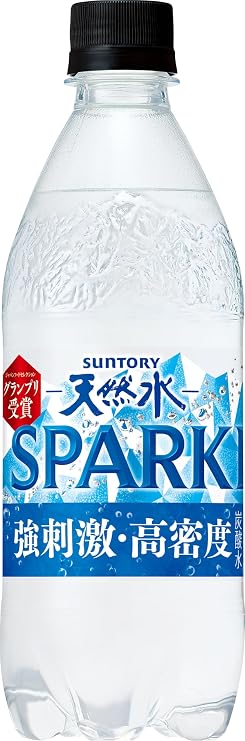 Suntory Sparkling Natural Water, 16.9 fl oz 500 ml