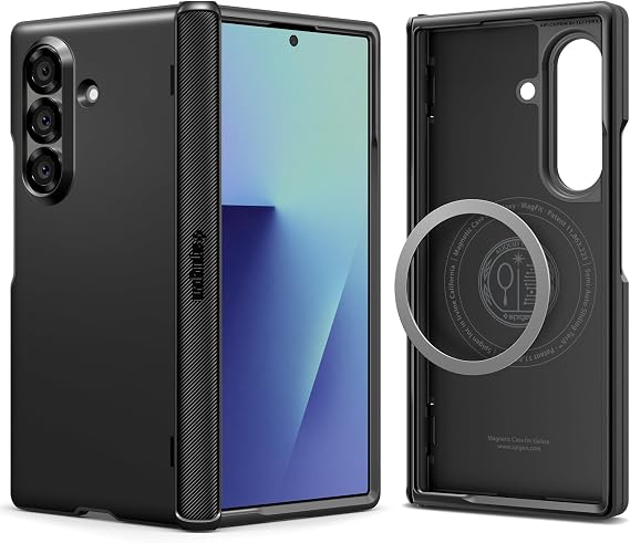 Spigen Slim Armor Pro MagFit for Samsung Galaxy Z Fold7 - Black