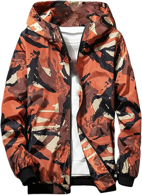 Men's Camo Jacket Coat