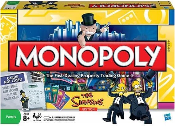 Monopoly-Simpson's Electronic Edition