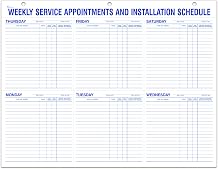 Route Sheets/Appointments - Form #9927
