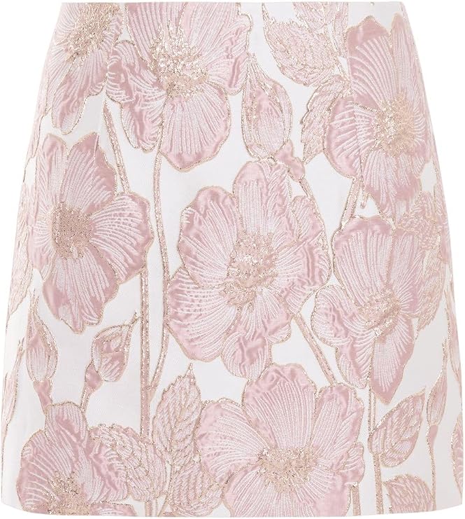 Petal Jacquard Skirt