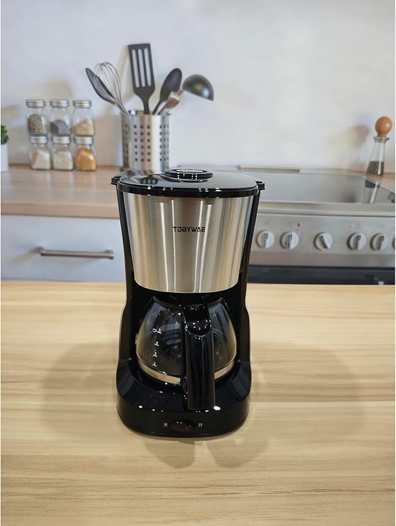 Coffee Maker, Regular & Strong Brew Drip Coffee Machine for Home and Office, Auto Shut Off, Permanent Filter