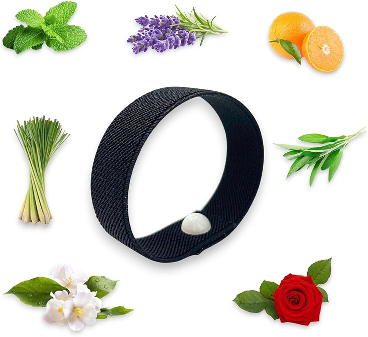 AcuBalance Sleep Bracelet, Scented Acupressure Band | Stress, Sleeping & Relaxation, Restlessness & Tension Relief, Mental Clutter, Slip On Comfort Fit