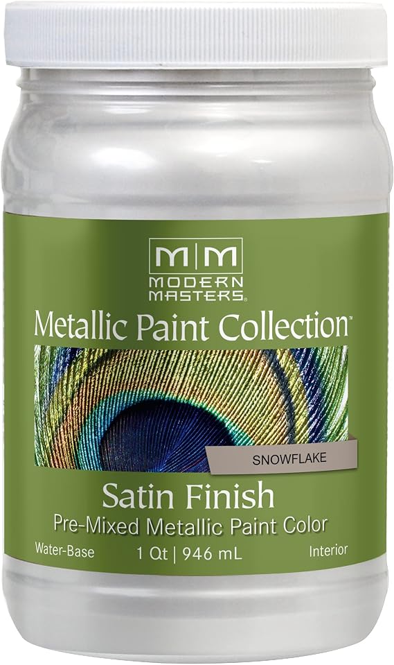 Modern Masters Satin Snowflake Metallic Paint