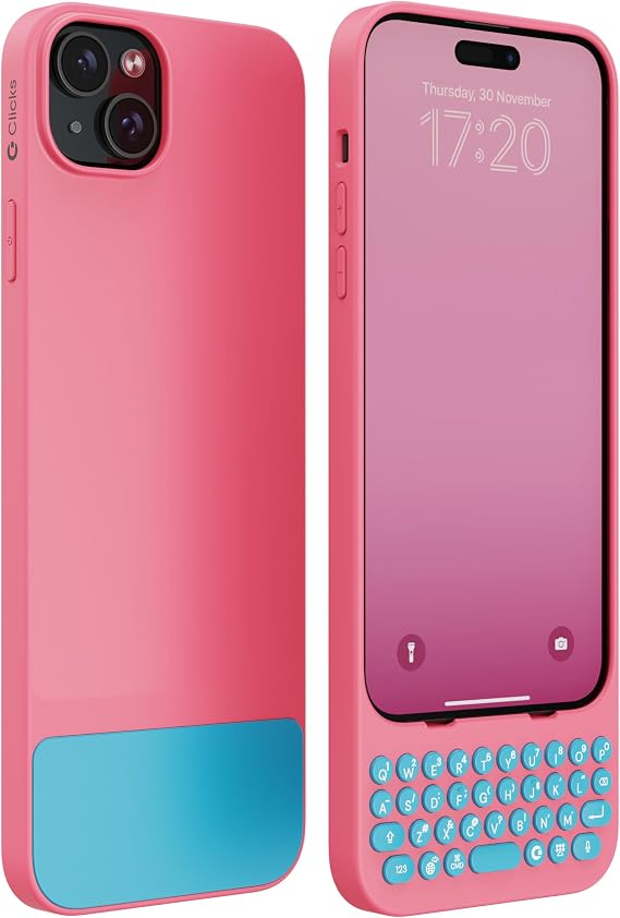 Clicks Keyboard Case for iPhone 15 Plus - Miami Beach