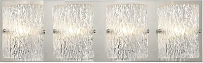 Varaluz Morgan 4-Lt BathVanity Light - Brushed Nickel