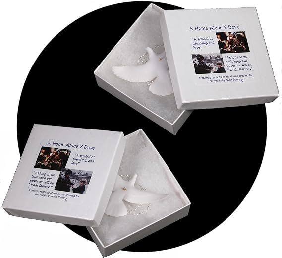 Home Alone Turtle Doves Two Box Version Authentic replicas by John Perry who Created the Originals for the Movie.