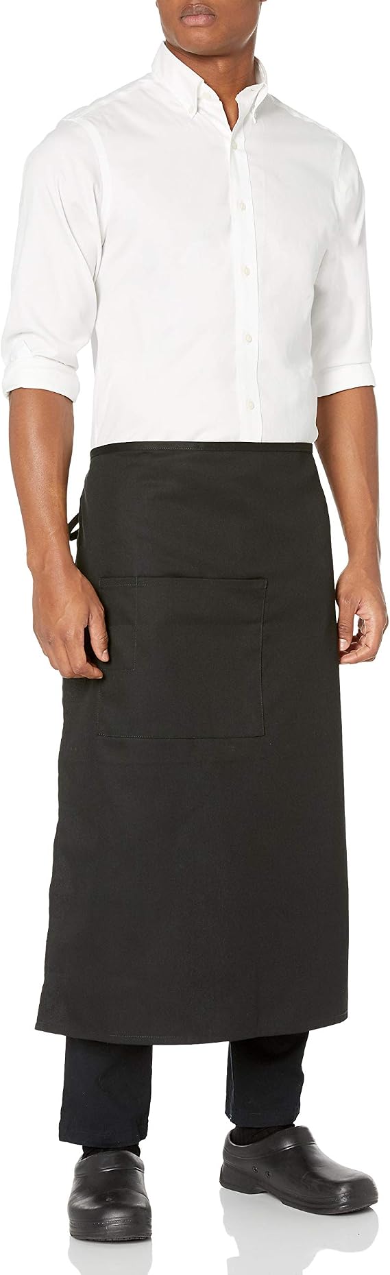 Uncommon Threads unisex adult Full Apron, Black, One Size US