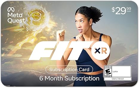 Meta FitXR: 6 Month Subscription eGift