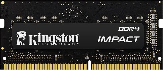 Kingston Impact 16GB DDR4 3200MT/s CL20 SODIMM Notebook Performans Ram Kit (2x8GB) - KF432S20IBK2/16TR