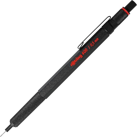 Rotring 600 Versatil Uçlu Kurşun Kalem, Siyah,0.5 mm