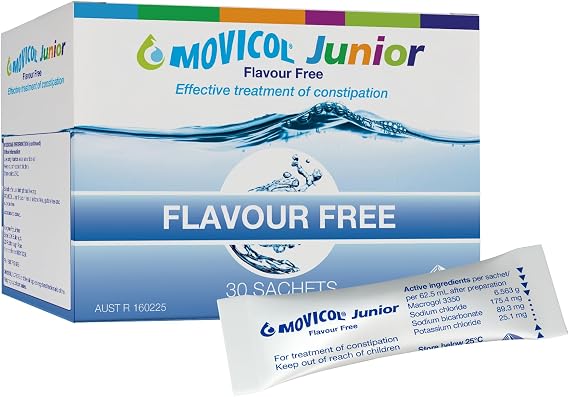 Movicol Junior Sachets 6.9g Flavour Free 30
