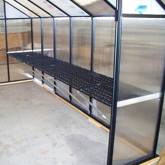 Greenhouse Work Bench System Size: 20' W