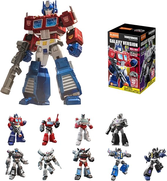 BLOKEES Transformers Galaxy Version 01 Roll Out | Officially Licensed Characters, Movable Joints, Surprise Box