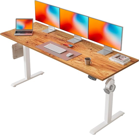 Agilestic Electric Standing Desk, 2 Memory Buttons, 160x60cm