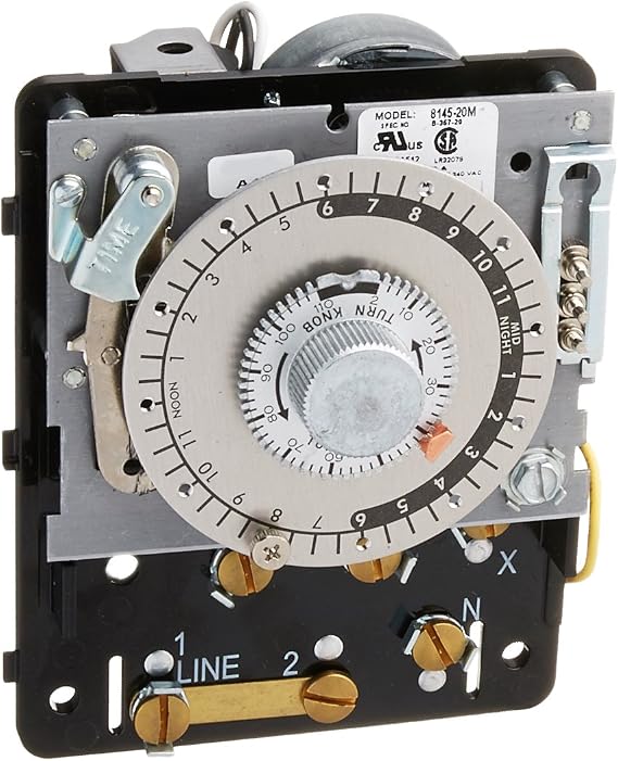Paragon DefrostControlTimer,1NO/1NC,120-240VAC 8145-20M - 1 Each