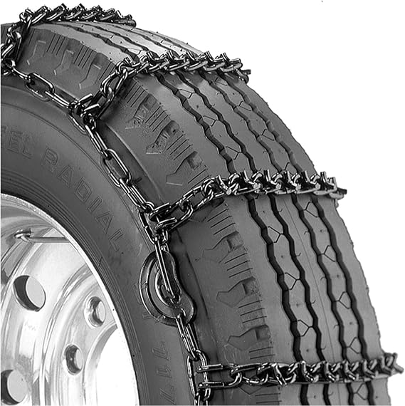 Security Chain Company QG2841CAM Quik Grip V-Bar Truck Singles Type CAM-RS Tire Traction Chain - Set of 2