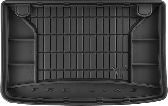 MOTOS Boot Protection Mat Suitable for Renault Clio IV 2012-2020 Hatchback 5 Doors without Height-Adjustable Boot Floor Improve Your Travel Comfort with Non-Slip Mat Car TM All Weather