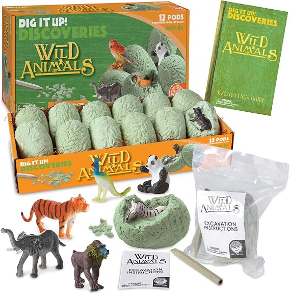 MindWare Dig It Up! Discoveries Wild Animals Science Kit