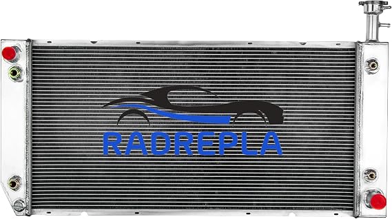 CU2791 Aluminum Radiator for 2004-2016 Chevy Express GMC Savana 2500/3500 4500 4.3L 4.8L 6.0L 6.6L Radiador 3 Row Crossflow Radiators 2005 2006 2007 2008 2009 2010 2011 2012 2013 2014 2015