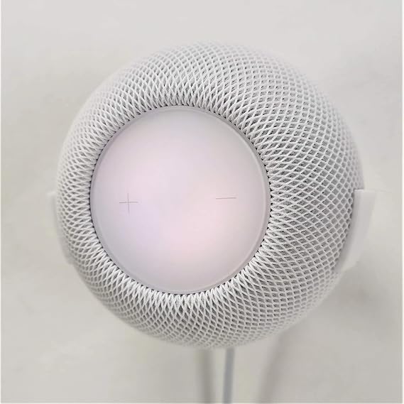 3D Cabin Product Compatible With The HomePod Mini - Wall Bracket Wall Mount Holder Holster For Apple White