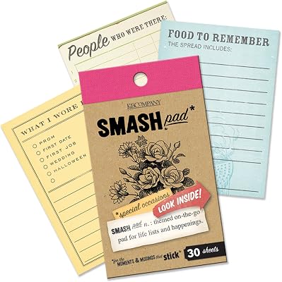 K&CompanySmash Pad, Special Occasions